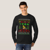 Santa Tuba Ugly KerstSweater T-shirt (Voorkant volledig)