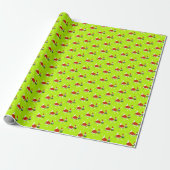 Santa Turtle Kinderen Kerst Inpakpapier (Uitgerold)