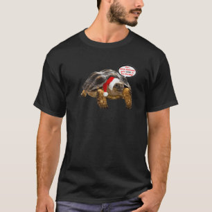 Santa Turtle - Mitch Mcconnell krijgt steenkool in T-shirt