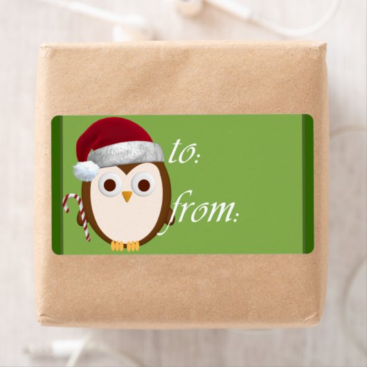 Santa Uil Gift Labels (Insitu)