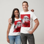 Santa Unbound – Crimson Shout of Winter T-shirt (Unisex)