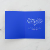 Santa, Uncle Sam Salute Patriotic Christmas Cards Feestdagen Kaart (Binnen)