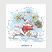 Santa Unprepared contour sticker (Vel)