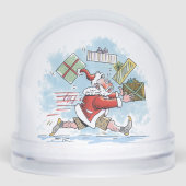 Santa Unprepared snow globe Sneeuwbol (Voorkant)