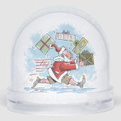 Santa Unprepared snow globe Sneeuwbol (Achterkant)