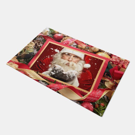 Santa / UW FOTO aangepaste deurmatten (Schuin)