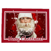 Santa / UW FOTO aangepaste grote cadeautas (Achterkant)