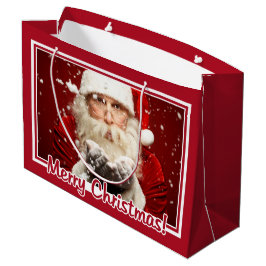Santa / UW FOTO aangepaste grote cadeautas