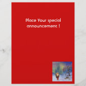 SANTA VAN DE GNOMEN FLYER (Achterkant)