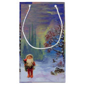 SANTA VAN DE GNOMEN KLEIN CADEAUZAKJE (Achterkant)