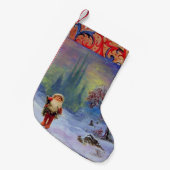 SANTA VAN DE GNOMEN KLEINE KERSTSOK (Voorkant (Hangend))