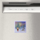 SANTA VAN DE GNOMES MAGNEET (Insitu (Vaatwasser))