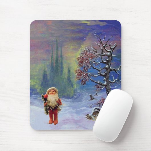 SANTA VAN DE GNOMES MUISMAT (Met muis)