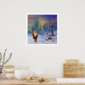 SANTA VAN DE GNOMES POSTER (Keuken)