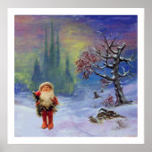 SANTA VAN DE GNOMES POSTER (Voorkant)