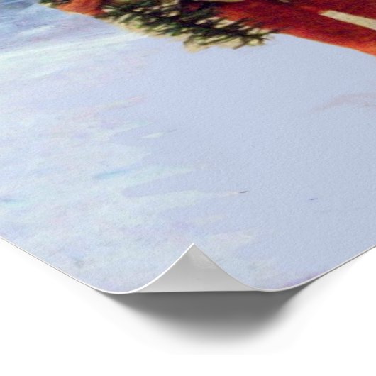 SANTA VAN DE GNOMES POSTER (Hoek)