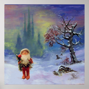 SANTA VAN DE GNOMES POSTER