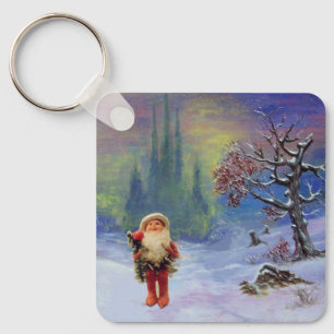 SANTA VAN DE GNOMES SLEUTELHANGER