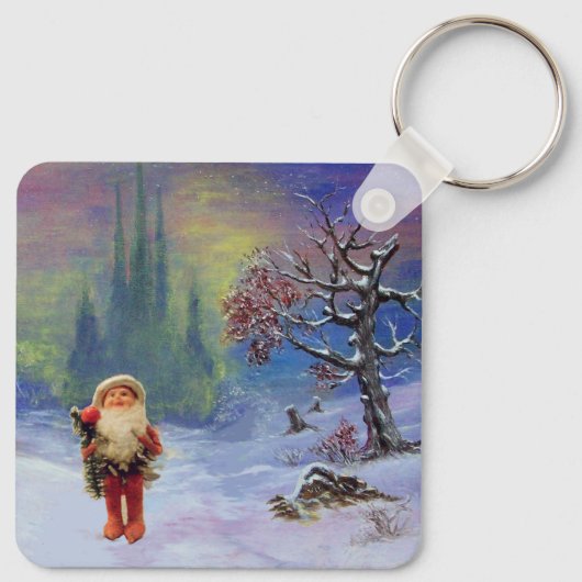 SANTA VAN DE GNOMES SLEUTELHANGER (Achterkant)