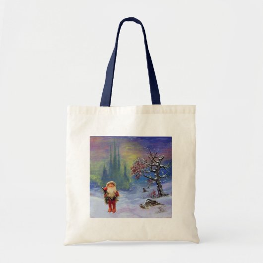 SANTA VAN DE GNOMES TOTE BAG (Voorkant)