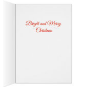 SANTA VAN DE kerstgroet GNOMES (Binnen (Rechts))