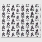 Santa van Finland Kerst Cadeaupapier (Vlak)