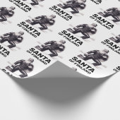 Santa van Finland Kerst Cadeaupapier (Hoek)