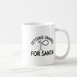 Santa Vangst Strikken - Draad Strik Kerst 1  Koffiemok