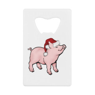 santa varken creditkaart flessenopener
