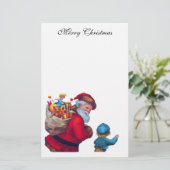 SANTA VINTAGE 2 BRIEFPAPIER (Staand voorkant)