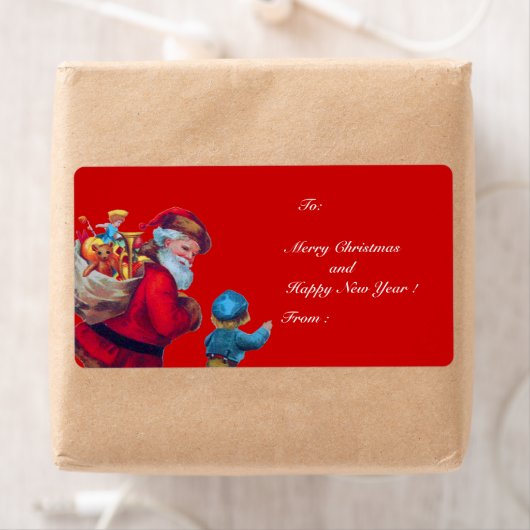 SANTA VINTAGE 2 ETIKET (Insitu)