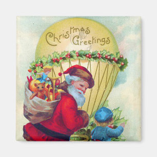 SANTA VINTAGE 2 MAGNEET