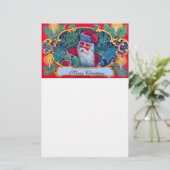 SANTA VINTAGE CHRISTMAS BRIEFPAPIER (Staand voorkant)