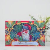 SANTA VINTAGE CHRISTMAS BRIEFPAPIER (Staand voorkant)