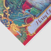 SANTA VINTAGE Kerstmis Tissuepapier (Detail)