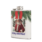  Santa Vinyl Wrapped Flask Heupfles (Links)