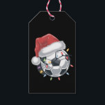 Santa Voetbal Sports Christmas Soccer Player Cadeaulabel<br><div class="desc">Santa Voetbal Sports Christmas Soccer Player</div>