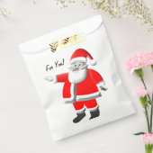 Santa "Voor jou!" TrebBag Bedankzakje (Gezegeld)