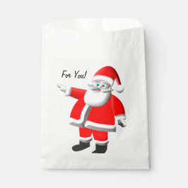 Santa "Voor jou!" TrebBag Bedankzakje