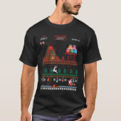 Santa vs Krampus T-shirt (Voorkant)