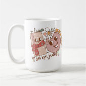 Santa Waarom jij Judgin Coffee Mok bent (Links)