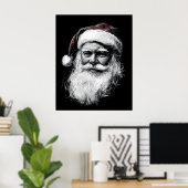 Santa Wall Art Poster (Thuiskantoor)