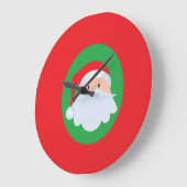 Santa Wall-klok Grote Klok (Hoek)