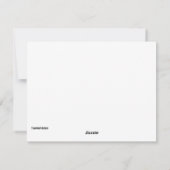 Santa Waving Driving Old 1941 Rusty Hotrod Coupe   Feestdagenkaart (Achterkant)