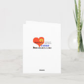 Santa Wearing Canadian Mountie Pet kerstkaart Kaart (Achterkant)