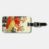 Santa-werk Bagagelabel (Voorkant horizontaal)