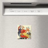 Santa-werk Magneet (Insitu (Vaatwasser))