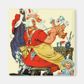 Santa-werk Magneet (Voorkant)