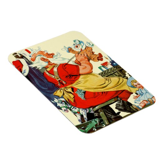 Santa-werk Magneet (Rechterzijde)