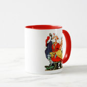 Santa-werk Mok (Voorkant rechts)